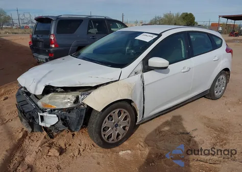 2012 Ford Focus Se z USA, uszkodzony, nr VIN 1FAHP3K23CL239209